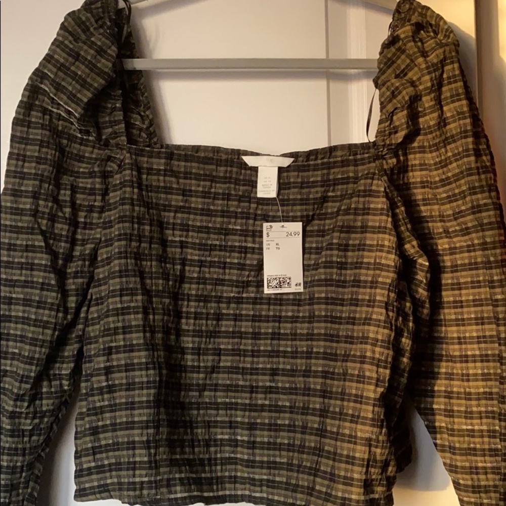 Ruched Long sleeve top